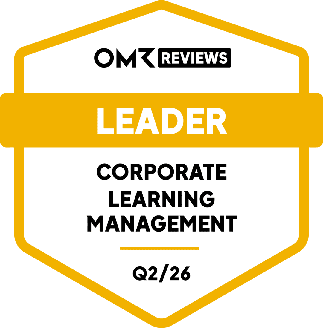 OMR Reviews Siegel für elearnio in Q2 2026 – Leader Corporate Learning Management